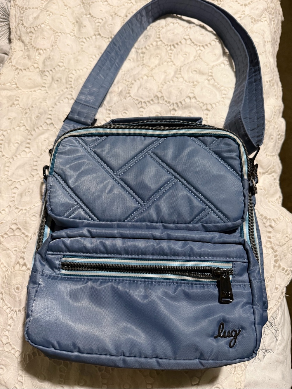 Lug Quilted Cargo Crossbody Wrangler Bag